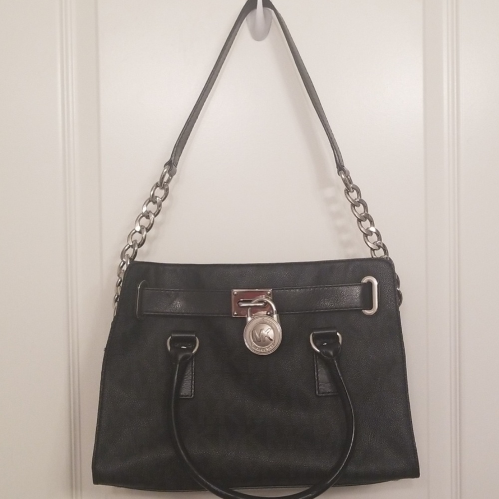 Michael Kors Black Satchel Bag